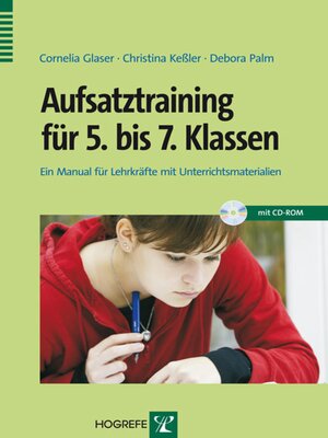 cover image of Aufsatztraining für 5. bis 7. Klassen